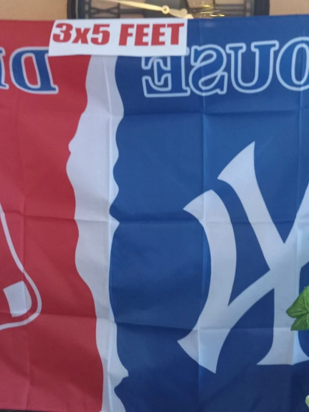 New York Yankees Boston Red Sox House Divided 3x5 MLB Flag